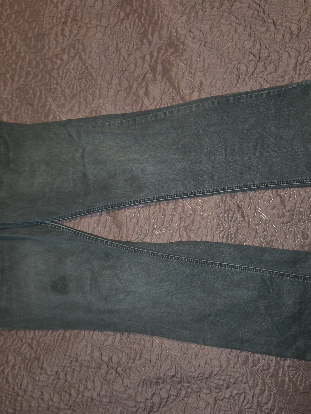 Maurices Straight Leg Jeans in Charcoal Gray